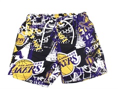 Name It black NBA printet badeshorts